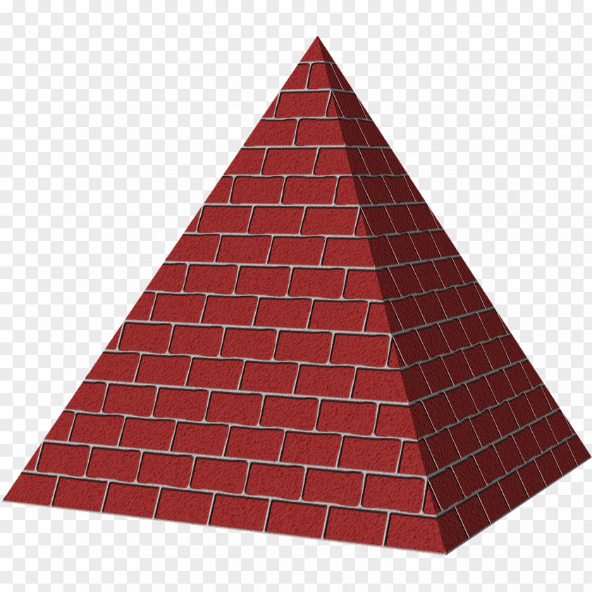 Pyramid Three-dimensional Space Square Shape Triangle PNG