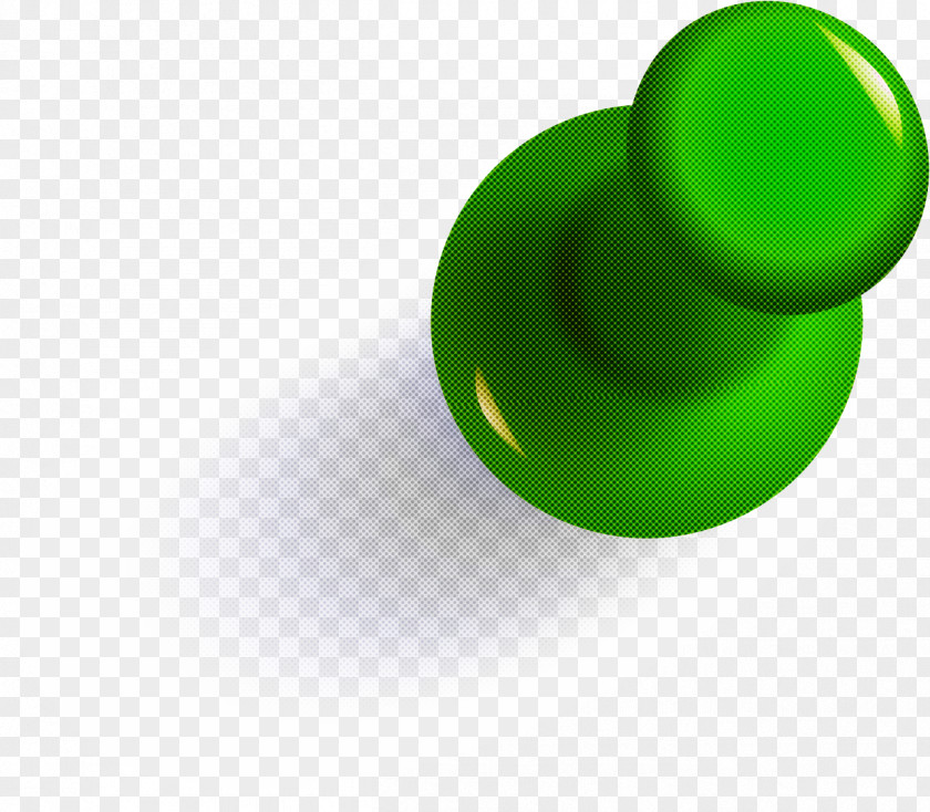 Sphere Green Background PNG
