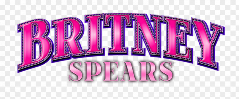 Britney Spears Logo Brand Font Pink M Product PNG