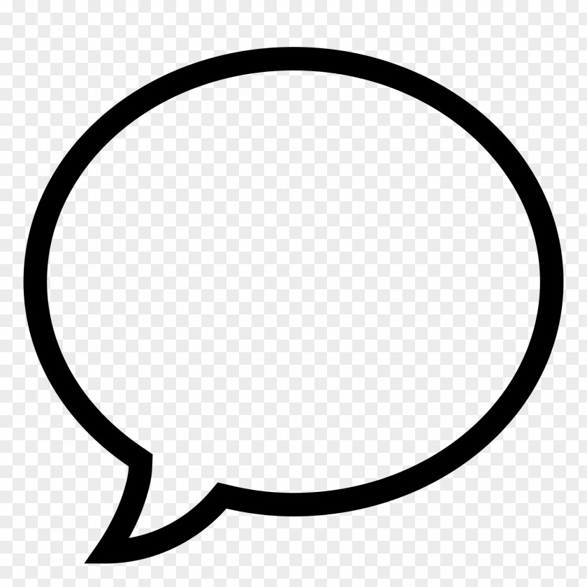Oval Coloring Book Speech Balloon PNG