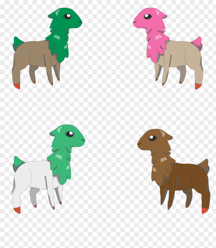 Sheep Cattle Dog Pony Horse PNG