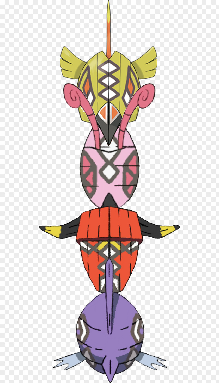 Totem Art Pokémon Sun And Moon Illustration Image PNG
