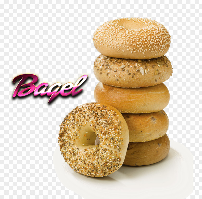 Bagel Montreal-style Donuts Bakery Simit PNG