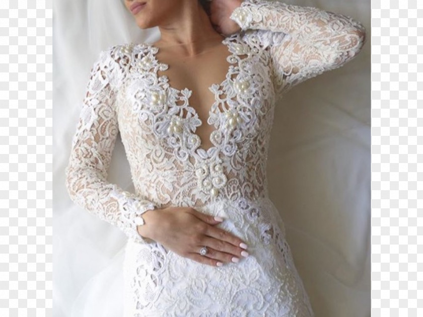Dress Wedding Slip Gown Sleeve PNG