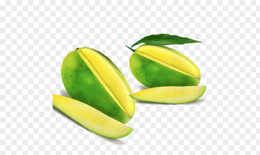 Fresh Green Papaya Carambola Fruit Mango PNG