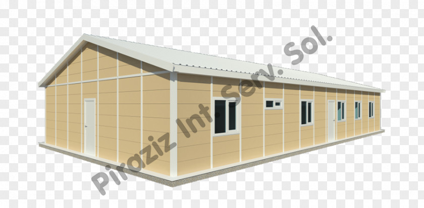 Fibre Cement Shed Facade Building Roof Product Design PNG