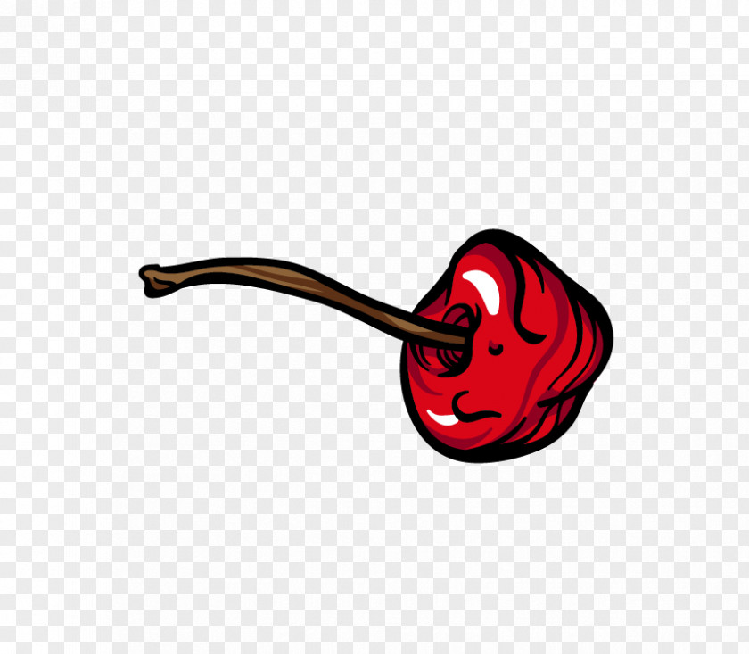 Hand-painted Cherry Drawing Fruit PNG