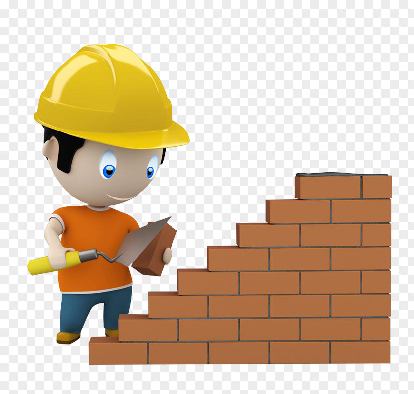 Powder Brush Wall Brick Construction Building Civil Engineering PNG
