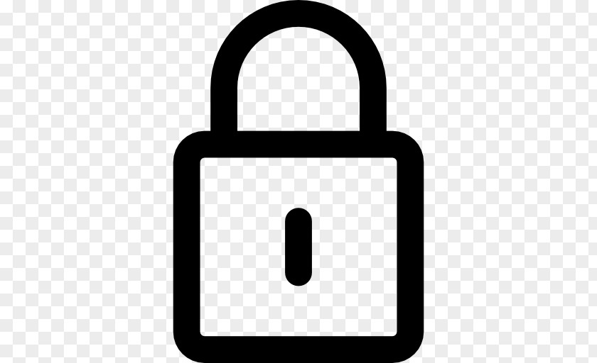 Rectangle Area Lock PNG