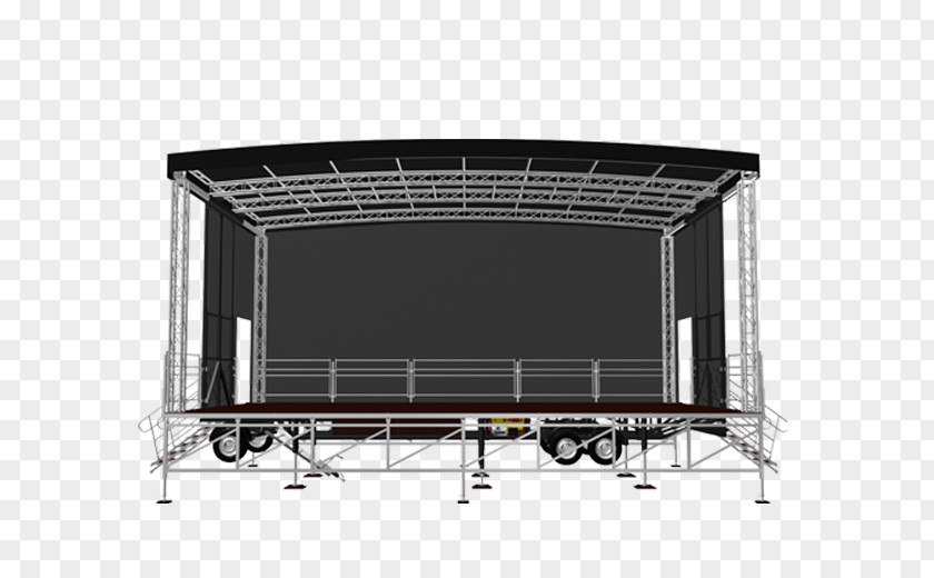 Stage Podium Stagecraft Mobile Bühne Evenement Veranstaltungstechnik PNG