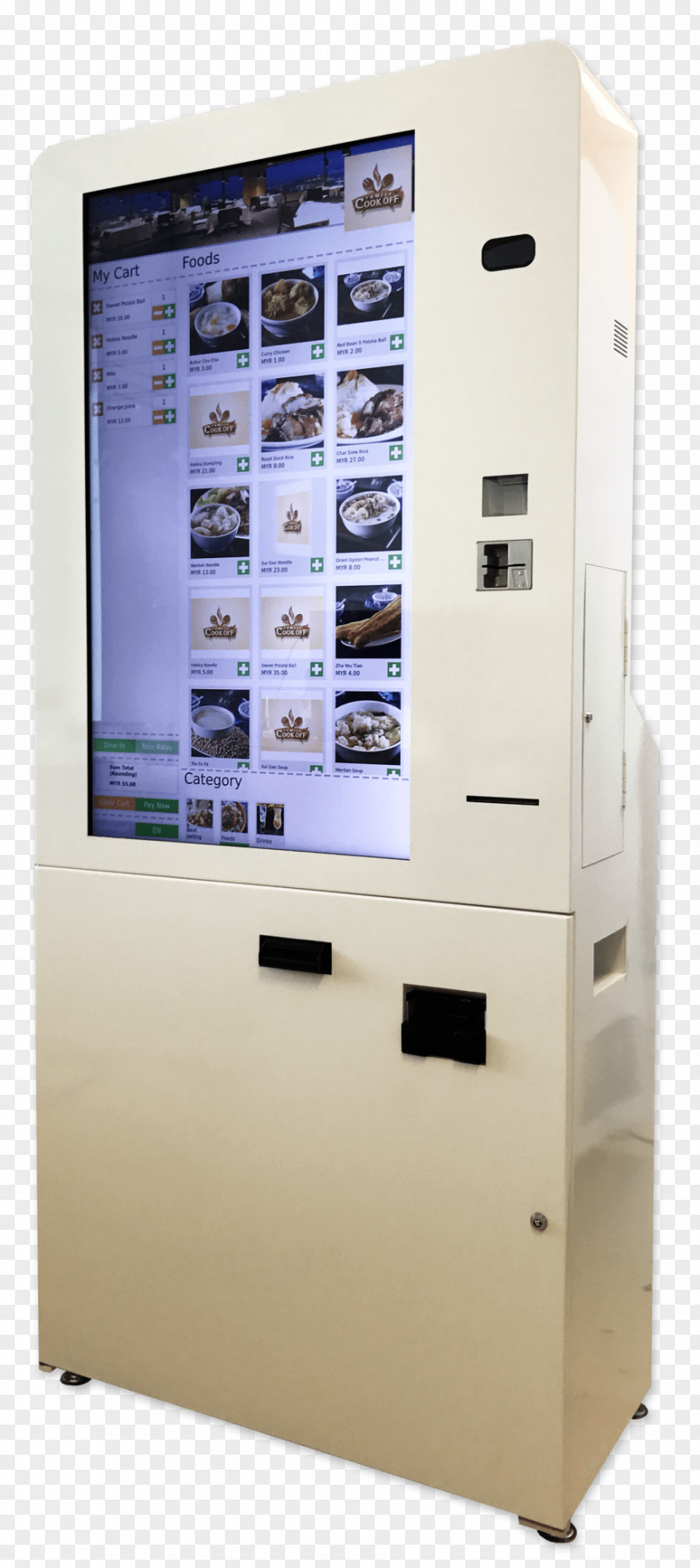 Vending Machines Interactive Kiosks Industry Company PNG