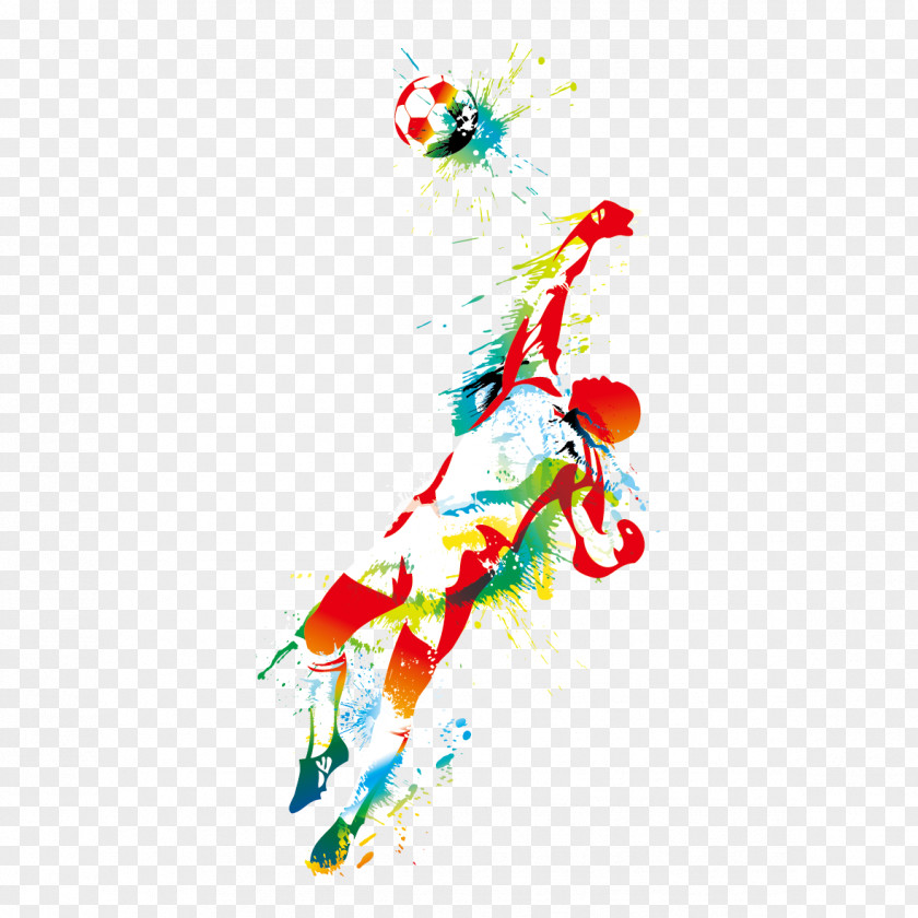 Creative Football Watercolor Goalkeeper Sevilla FC Glove Costa Rica National Team PNG