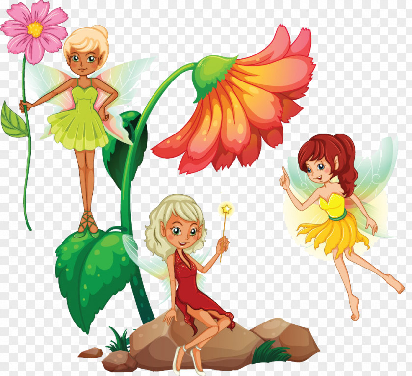 Flower Fairy Stock Photography Illustration PNG