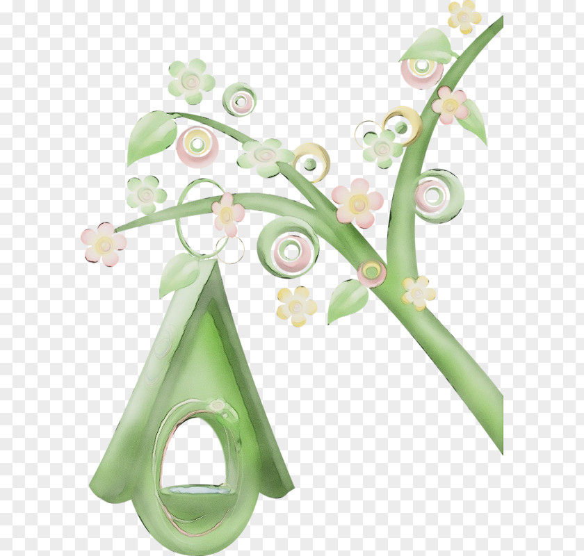 Flower Plant Green Leaf PNG