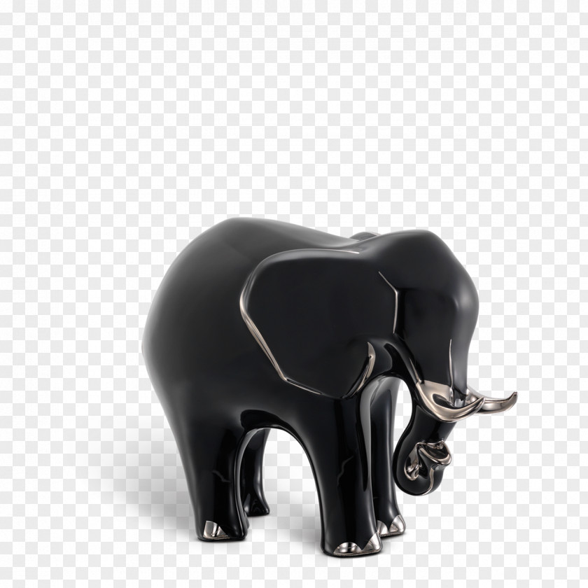 Black Shiny Indian Elephant African Boutique Stefano Ricci Luxury Goods PNG