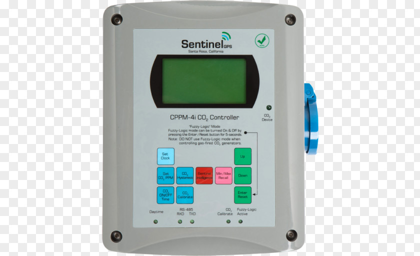 Carbon Dioxide Sensor Regulator System Electronics PNG