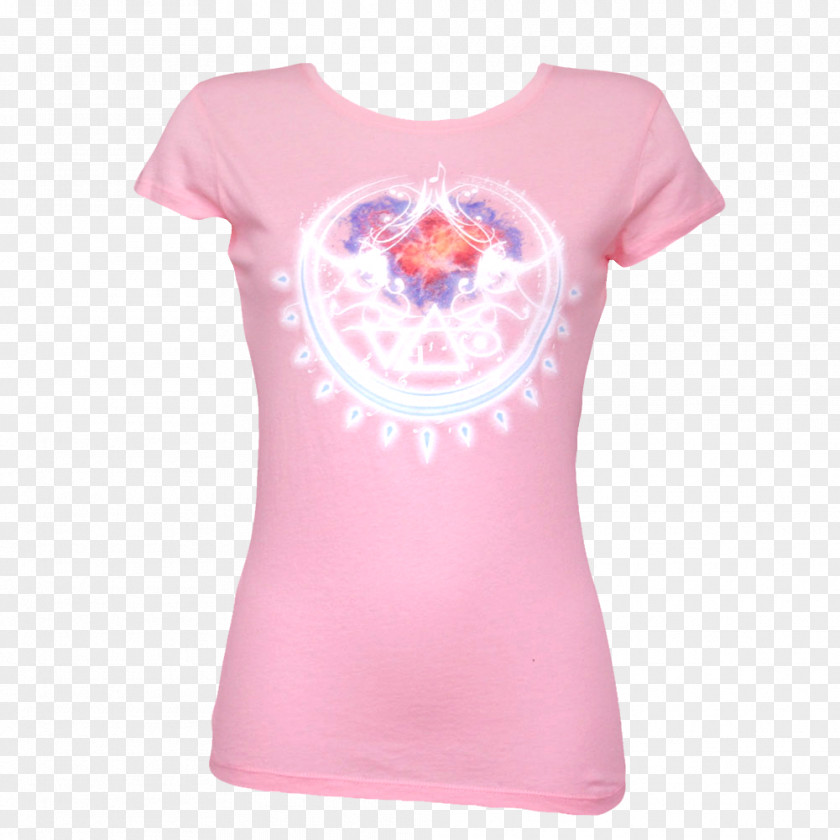 Color Chart T-shirt Clothing Sleeve Neck Pink M PNG