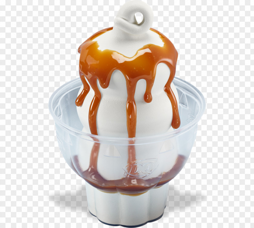 Glass Pieces Sundae Ice Cream Milkshake Fudge Dairy Queen PNG