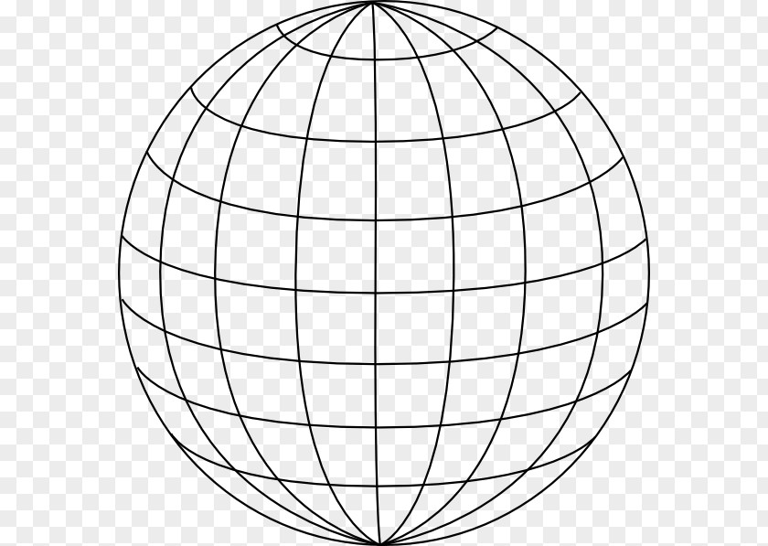 Globe Wire-frame Model Clip Art PNG