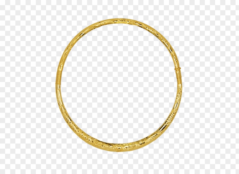Hoa Van Bangle Earring Necklace Gold PNG