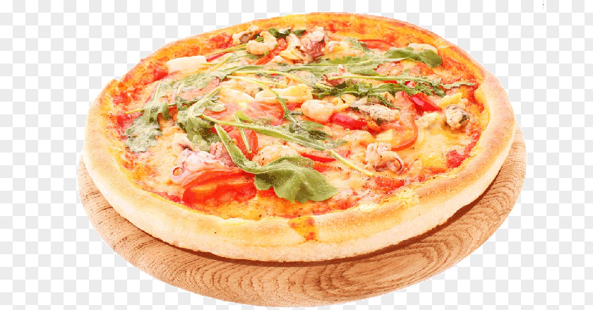 Pizza Italian Cuisine European Restaurant Bread PNG