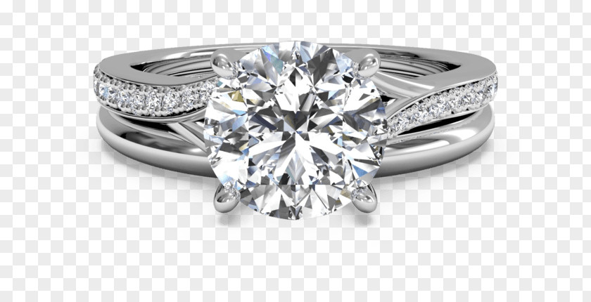Real Diamond Rings Engagement Ring Cut Wedding PNG