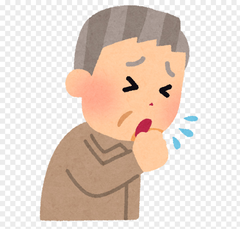 Sick Cough Common Cold Old Age Pneumonia Therapy PNG