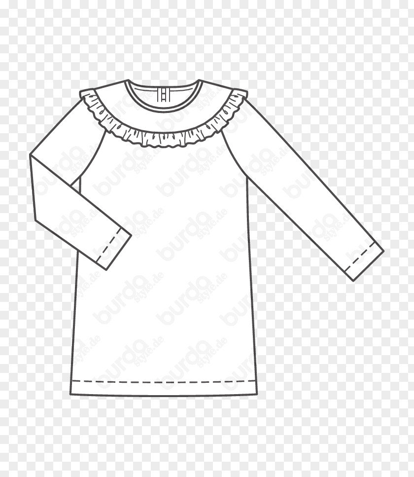 T-shirt Collar Dress Outerwear PNG
