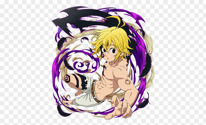 The Seven Deadly Sins Meliodas Anime PNG Anime, clipart PNG