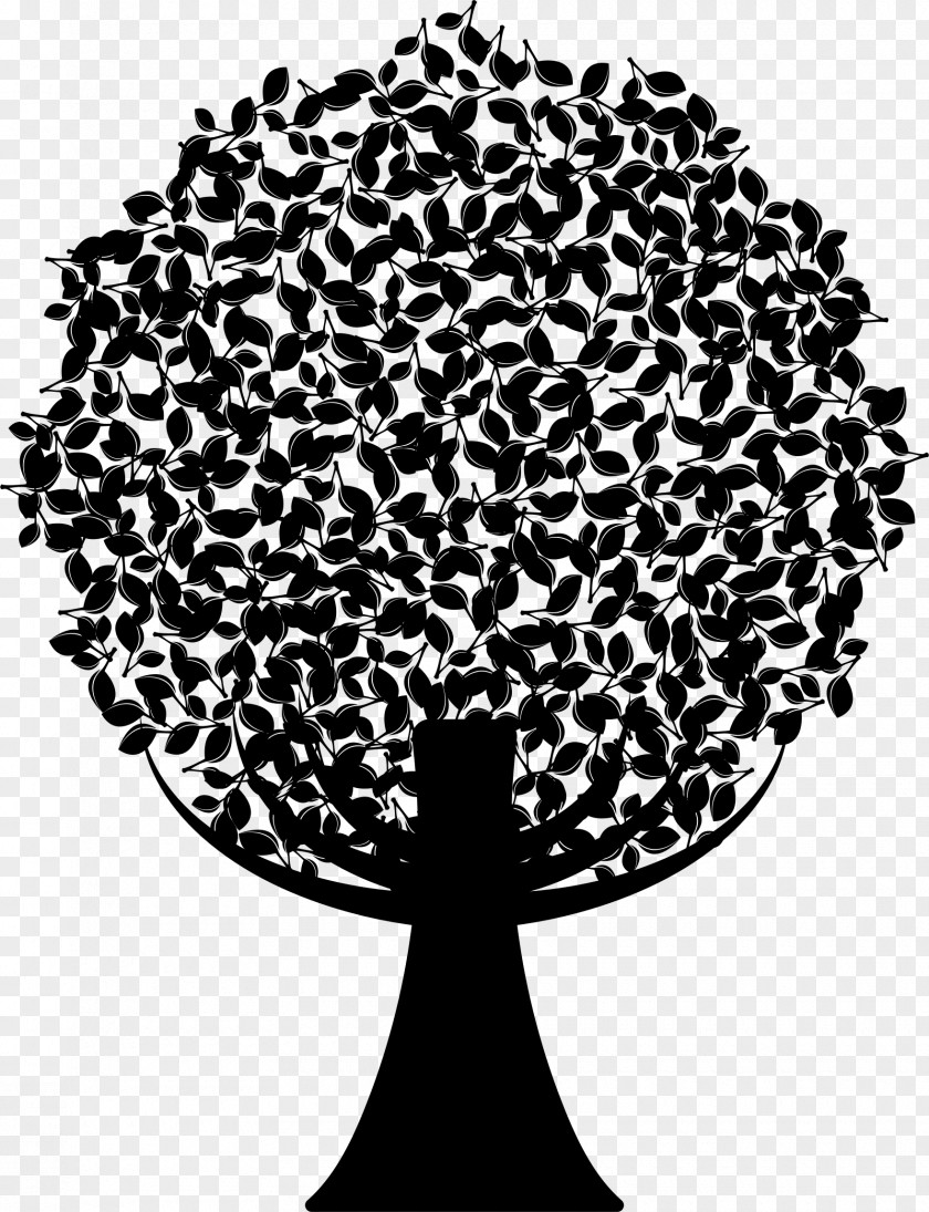 Tree Silhouette Vector Graphics Art Image PNG