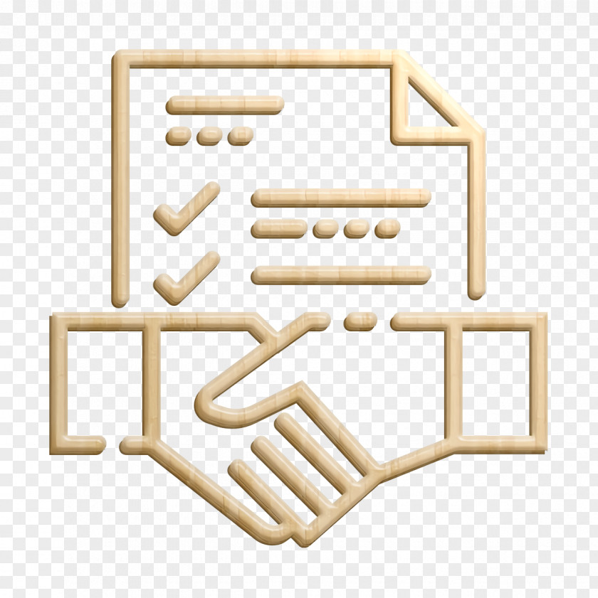 Business Icon Deal Handshake PNG