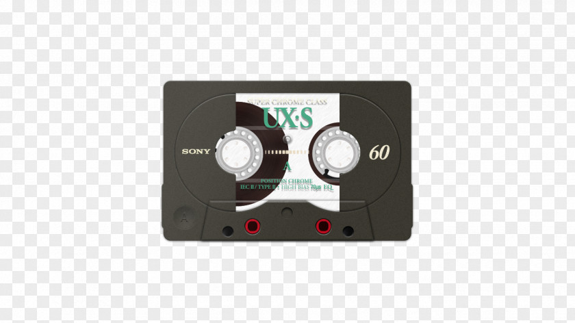 Cassette PSD Material Compact Magnetic Tape Icon PNG