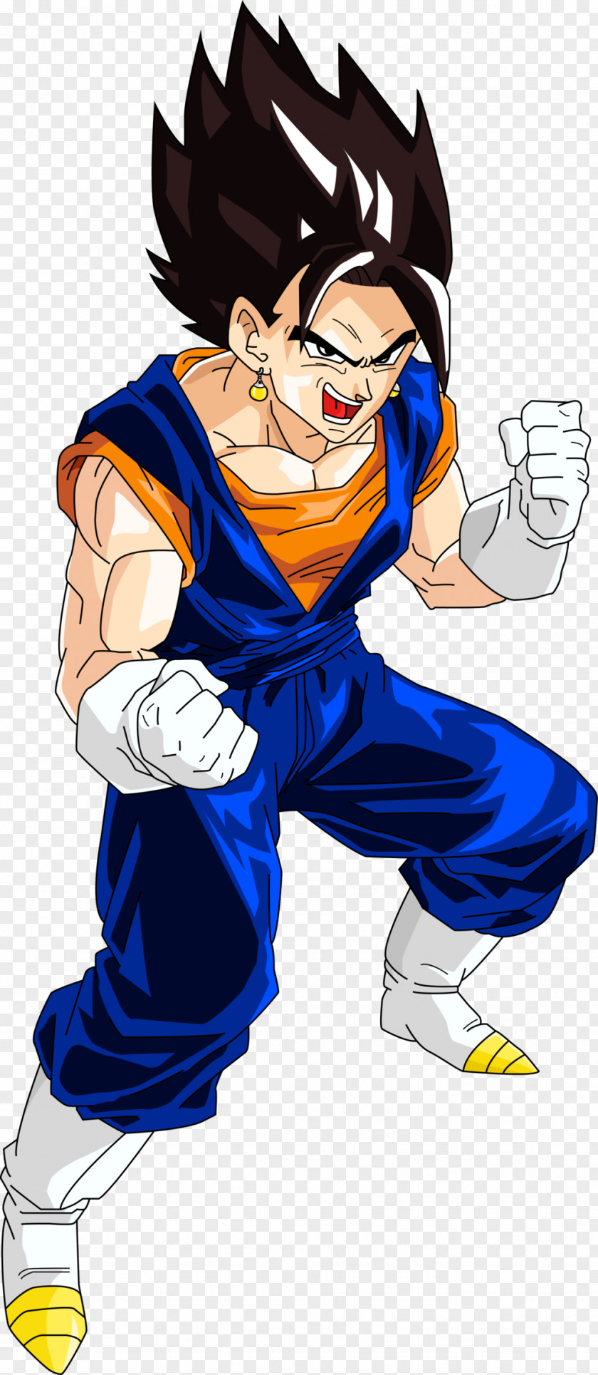 Color Shading Majin Buu Vegeta Goku Gohan Gotenks PNG