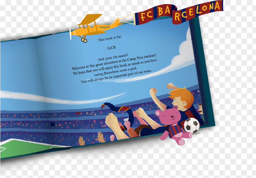 Fc Barcelona Camp Nou FC Personalized Book Football PNG