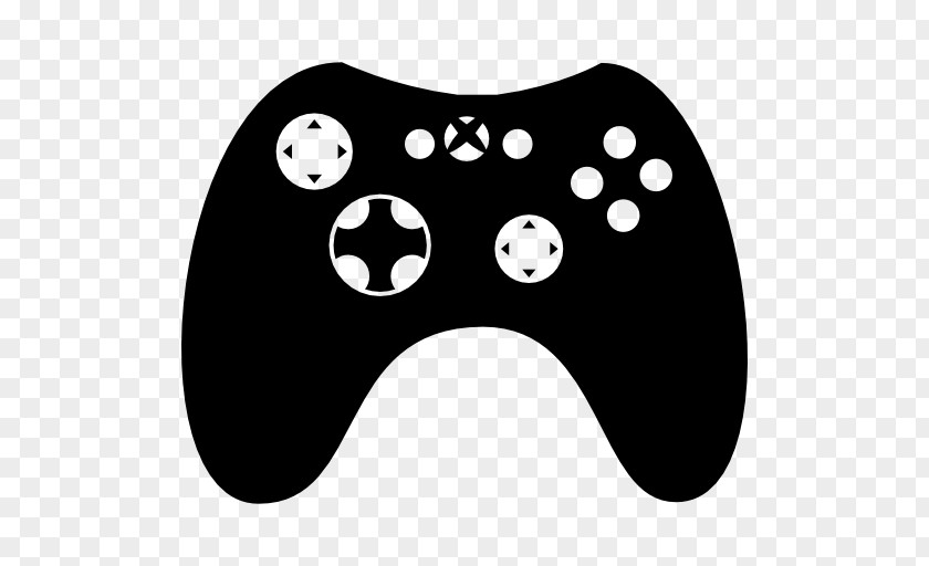 Gamepad Xbox 360 Controller One Black PNG