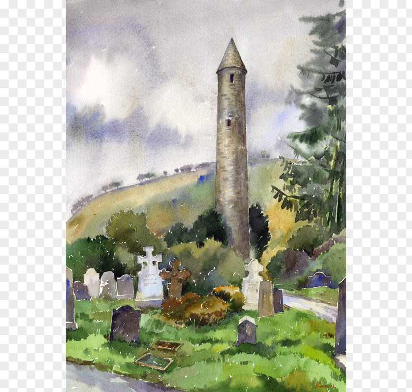 Painting Watercolor Ireland In Watercolour Ludmila Korol Art PNG