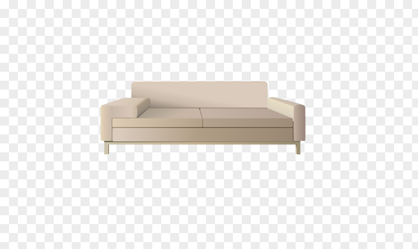 Simple Sofa Bed Couch Designer PNG