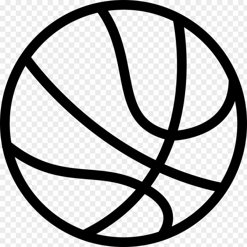 Basketball Outline Of Backboard Clip Art Sports PNG