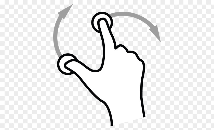 Finger 2 Gesture User Interface PNG