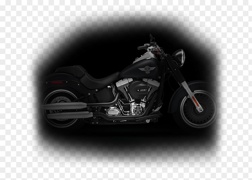 Motorcycle Harley-Davidson FLSTF Fat Boy Softail Suspension PNG