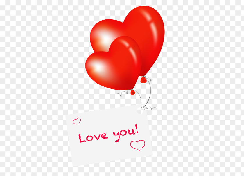 Valentine's Day Heart Love Balloon Romance PNG
