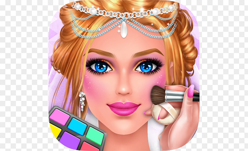 Wedding Makeup Artist Salon Princess Chic Make-up PNG artist, beauty girl clipart PNG