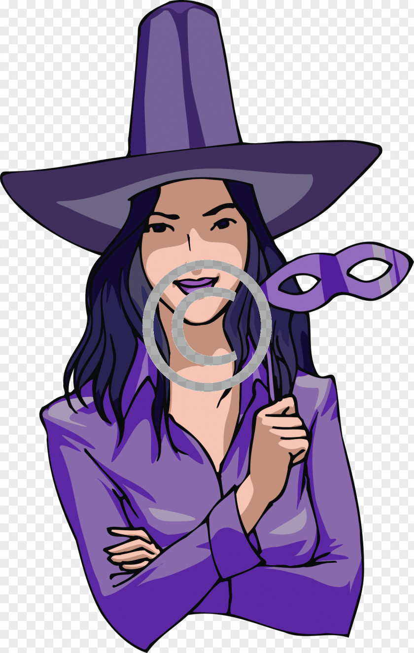 Witch Witchcraft Drawing Costume PNG