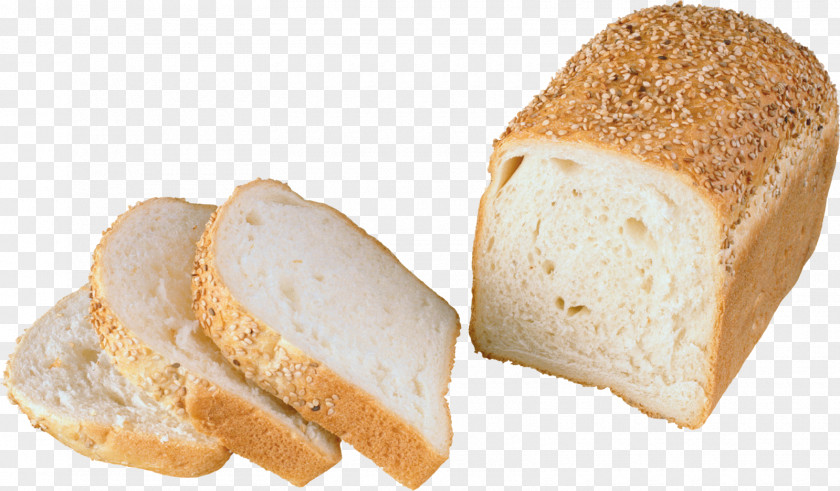 Bakery White Bread Toast Graham Zwieback PNG