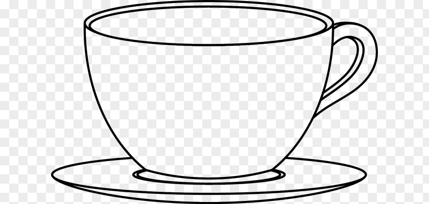 Coffee Teacup Espresso Coloring Book PNG