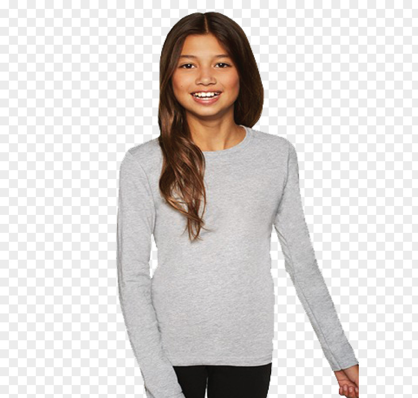Garments Model Long-sleeved T-shirt Shoulder Sweater PNG