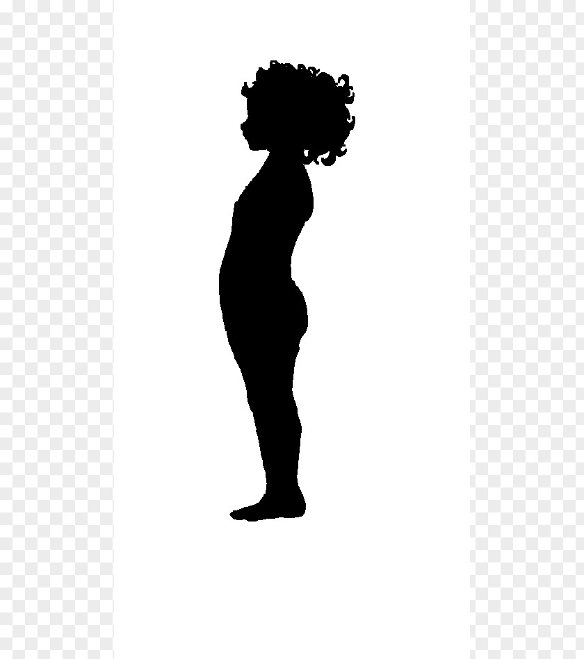 Silhouette Girl PNG , Silhouettes clipart PNG