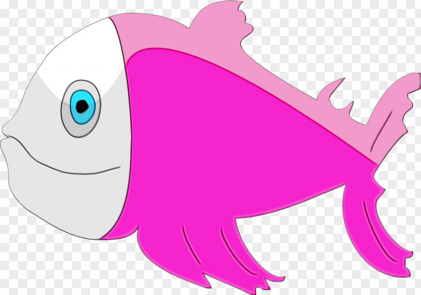 Tail Magenta Fish Pink Cartoon Clip Art PNG