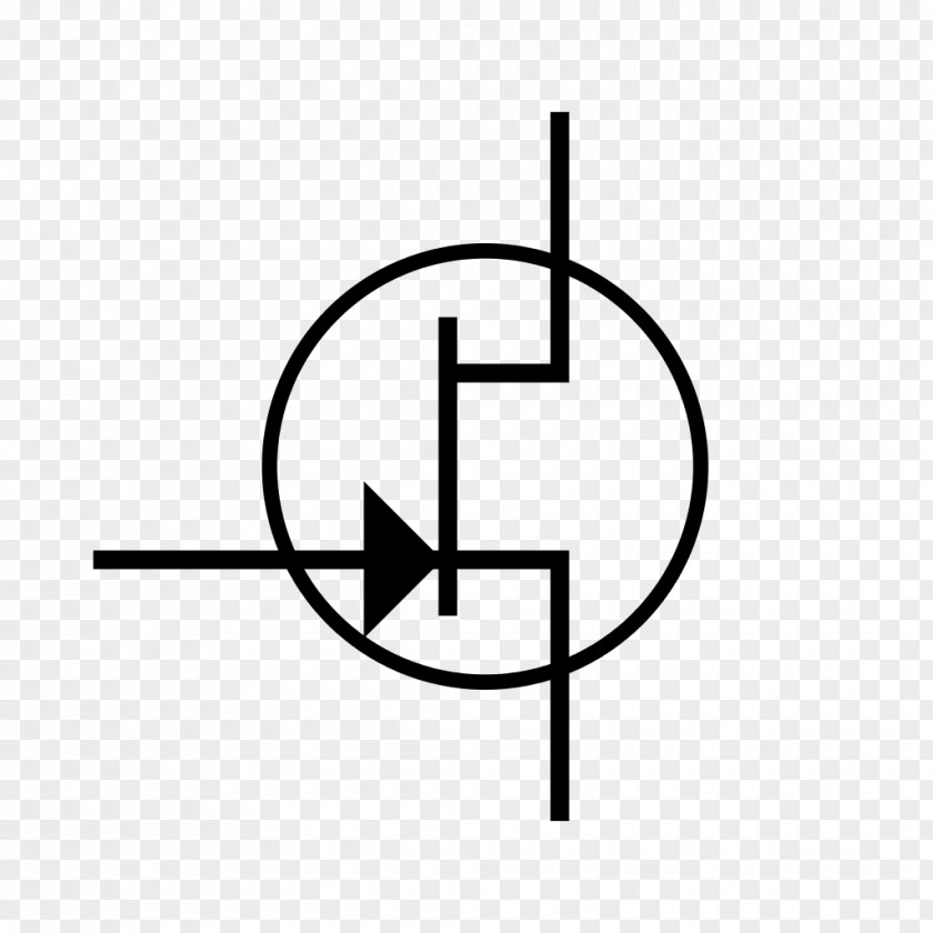 Transistor Symbol MOSFET JFET Field-effect Electronic Circuit PNG
