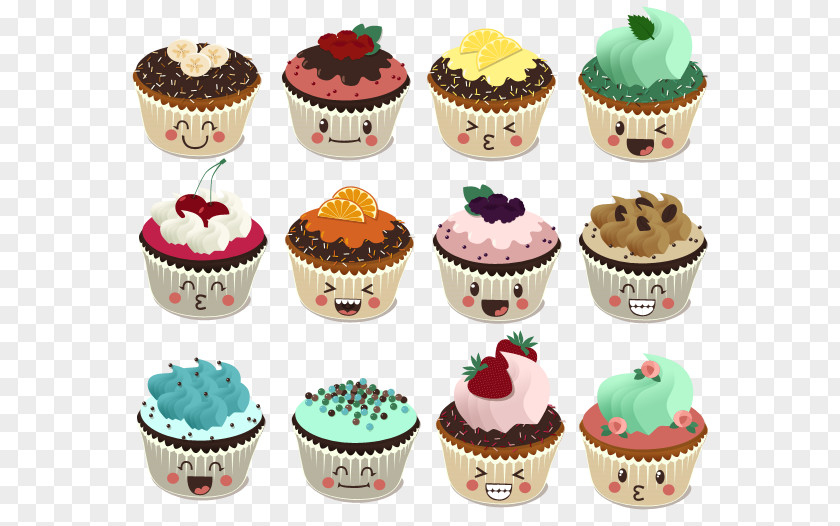 Cake Cupcake Petit Four Muffin Decorating Buttercream PNG